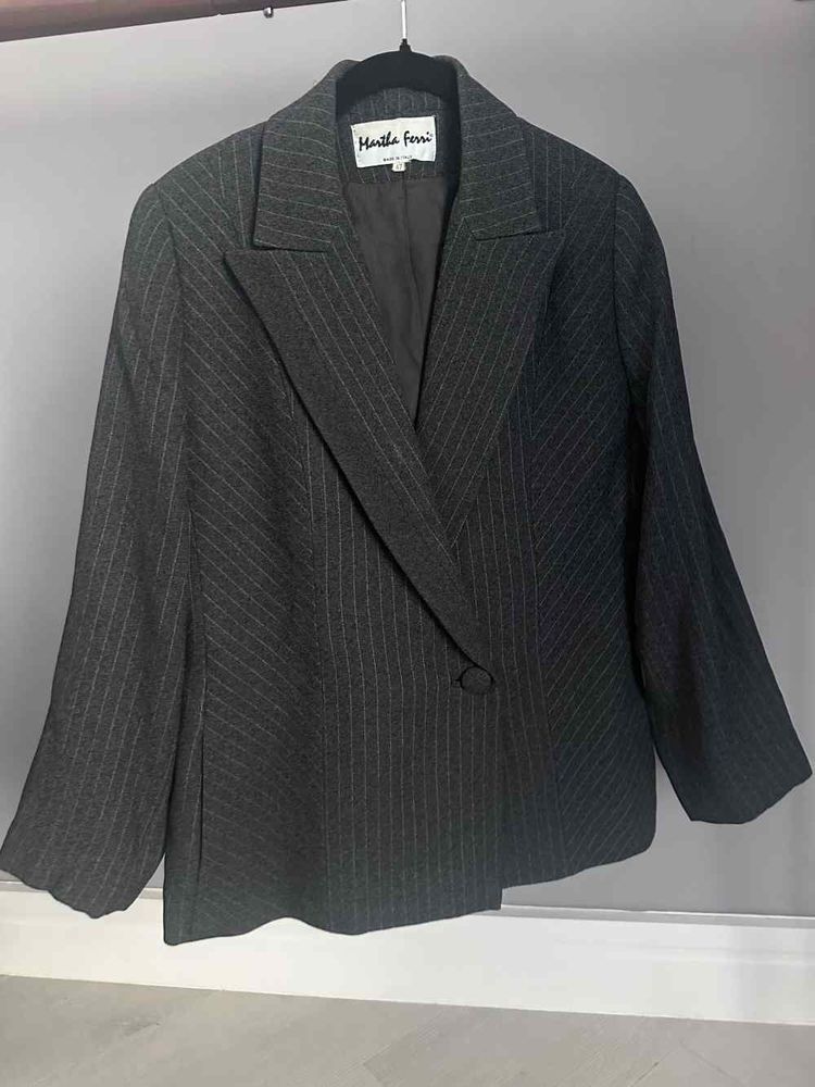 Rose pinstripe blazer product image